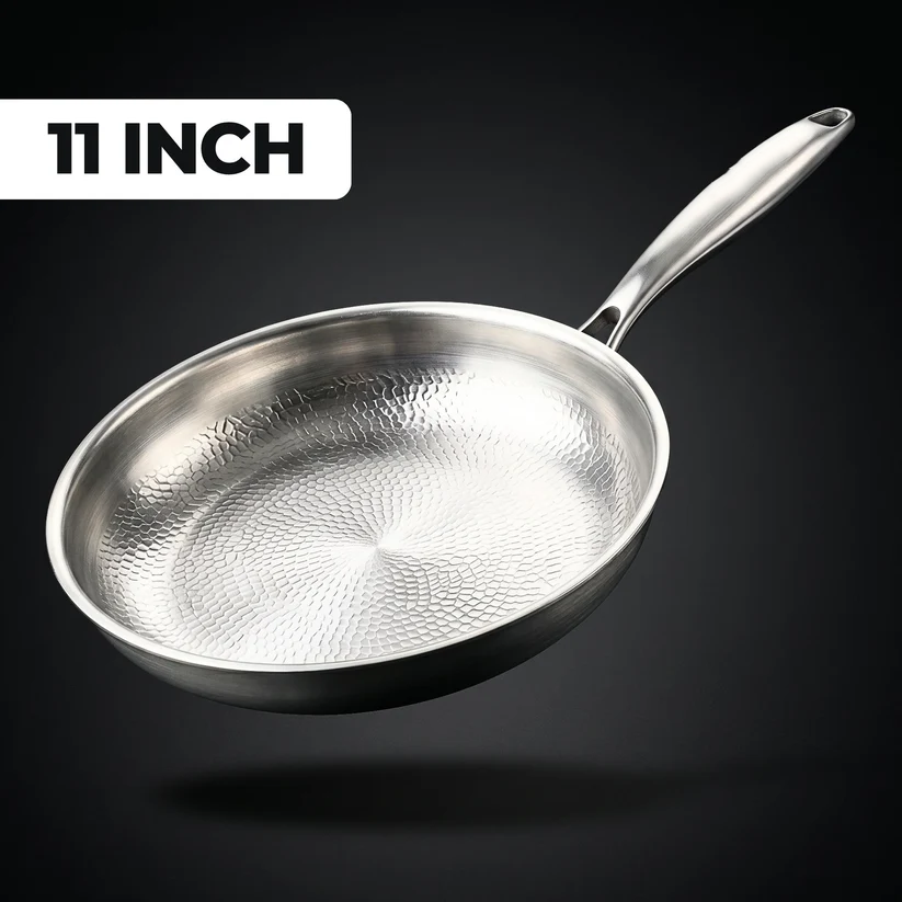 100% Pure Titanium Pan For AToxin-Free Kitchen