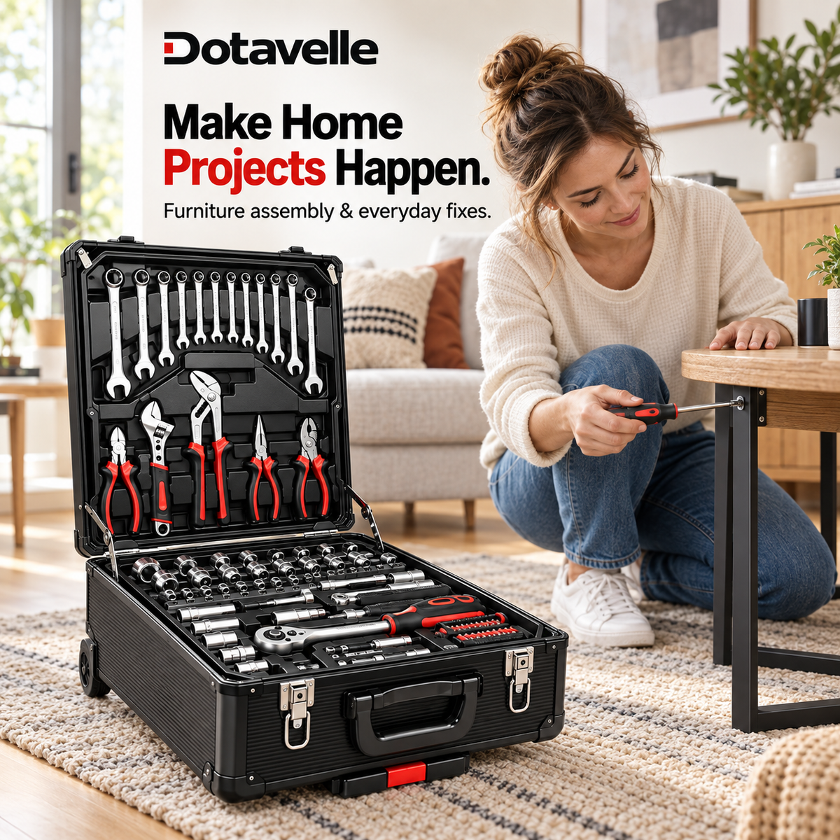 899-piece complete rolling tool set product image 9