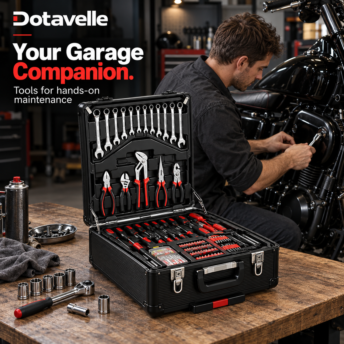 899-piece complete rolling tool set product image 10