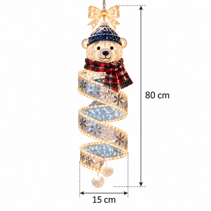 Polar Bear Spiral Light dimensions